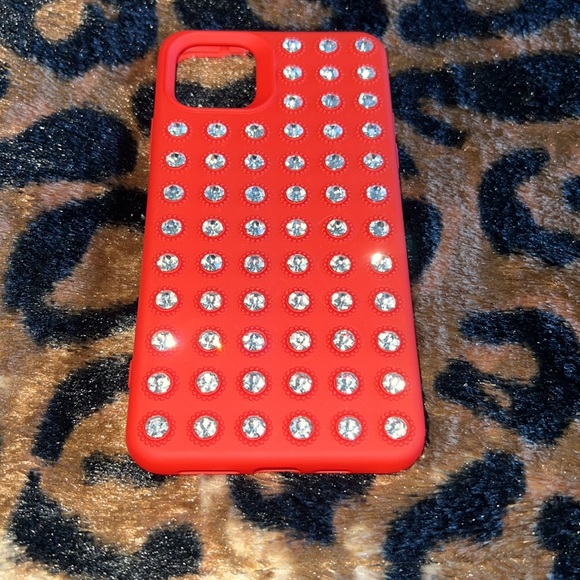Red Rhinestone Case - Picture 3 of 3